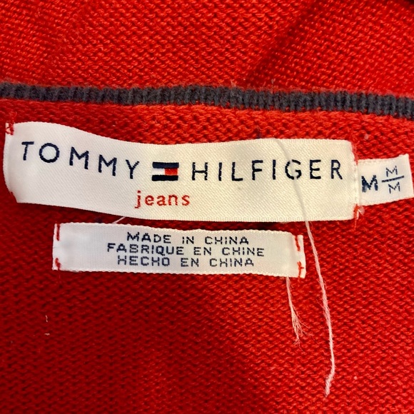 Vintage Tommy Hilfiger Jeans Sweater size medium - Picture 7 of 9